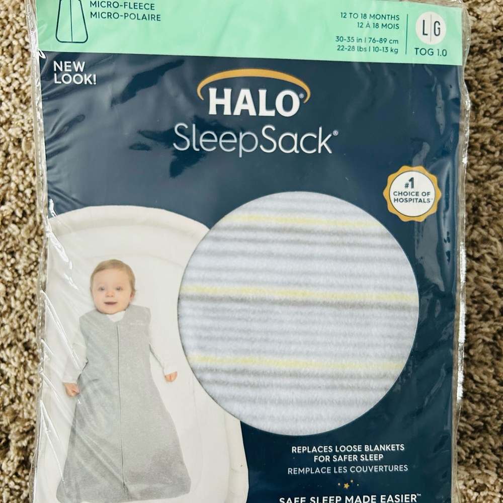 Halo sleepsack - microfleece TOG1.0